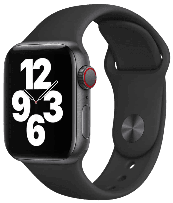 ساعت هوشمند اپل واچ سری SE 2021 مدل  40mm Aluminum Case with Sport silicone Band