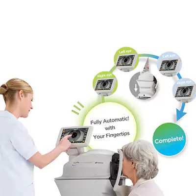 Equipment-Auto-Tonometer-Person